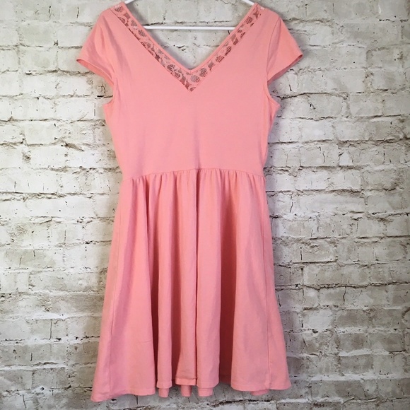 Lauren Conrad V-neck Length Dress Sz M - Picture 3 of 8